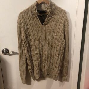 Tasso Elba tan sweater